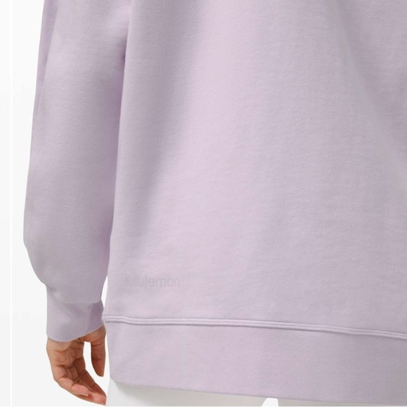 Lululemon Perfectly Oversized Crew - Lavender Dew - Picture 3 of 8